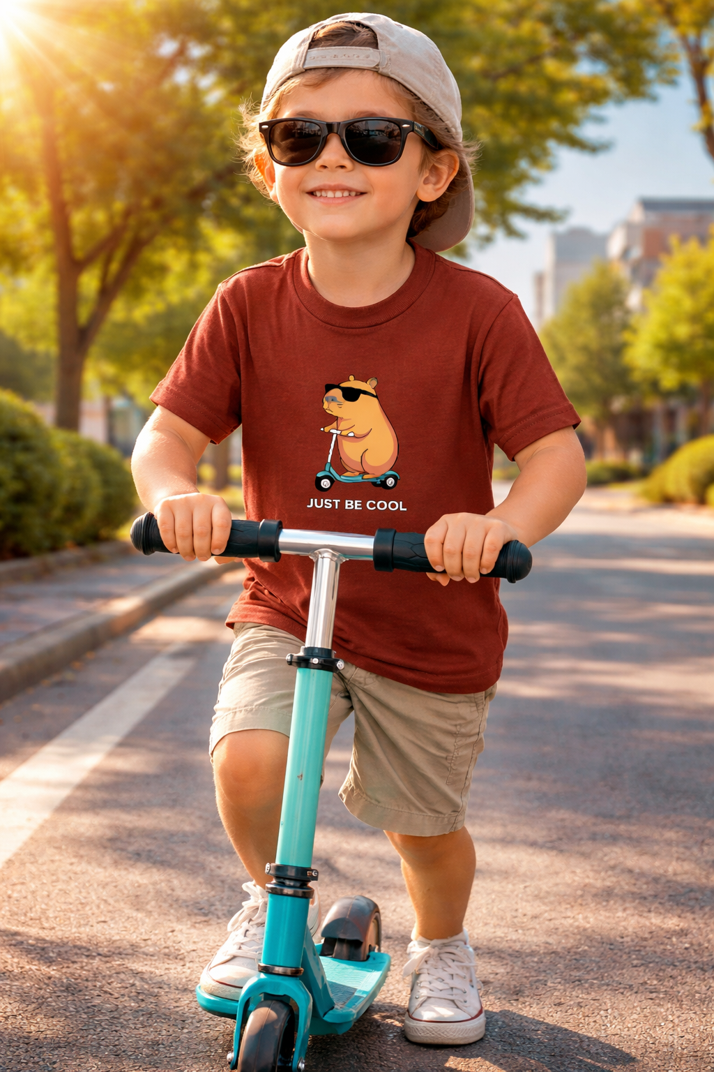 cool Boy's Crew Neck T-Shirt