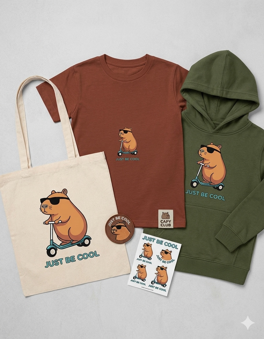 cool Boy's Crew Neck T-Shirt