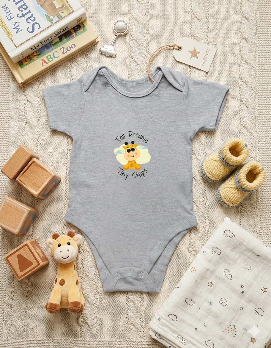 Cute Giraffe Kids Rompers