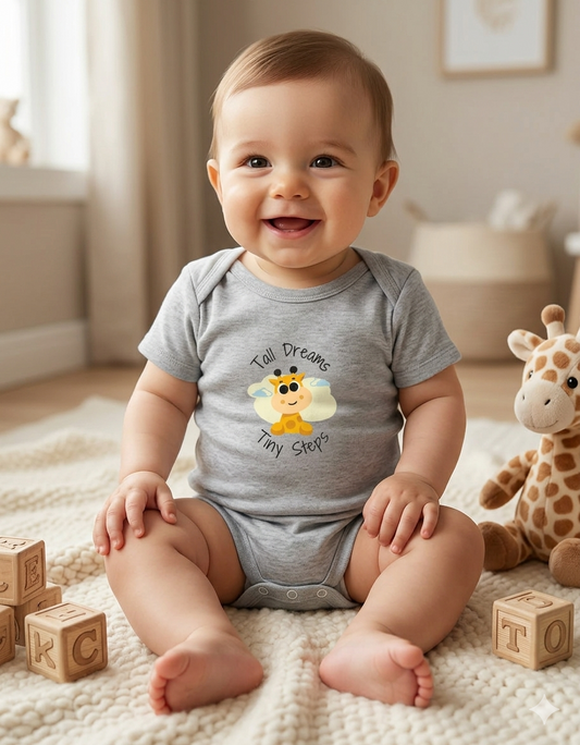 Cute Giraffe Kids Rompers
