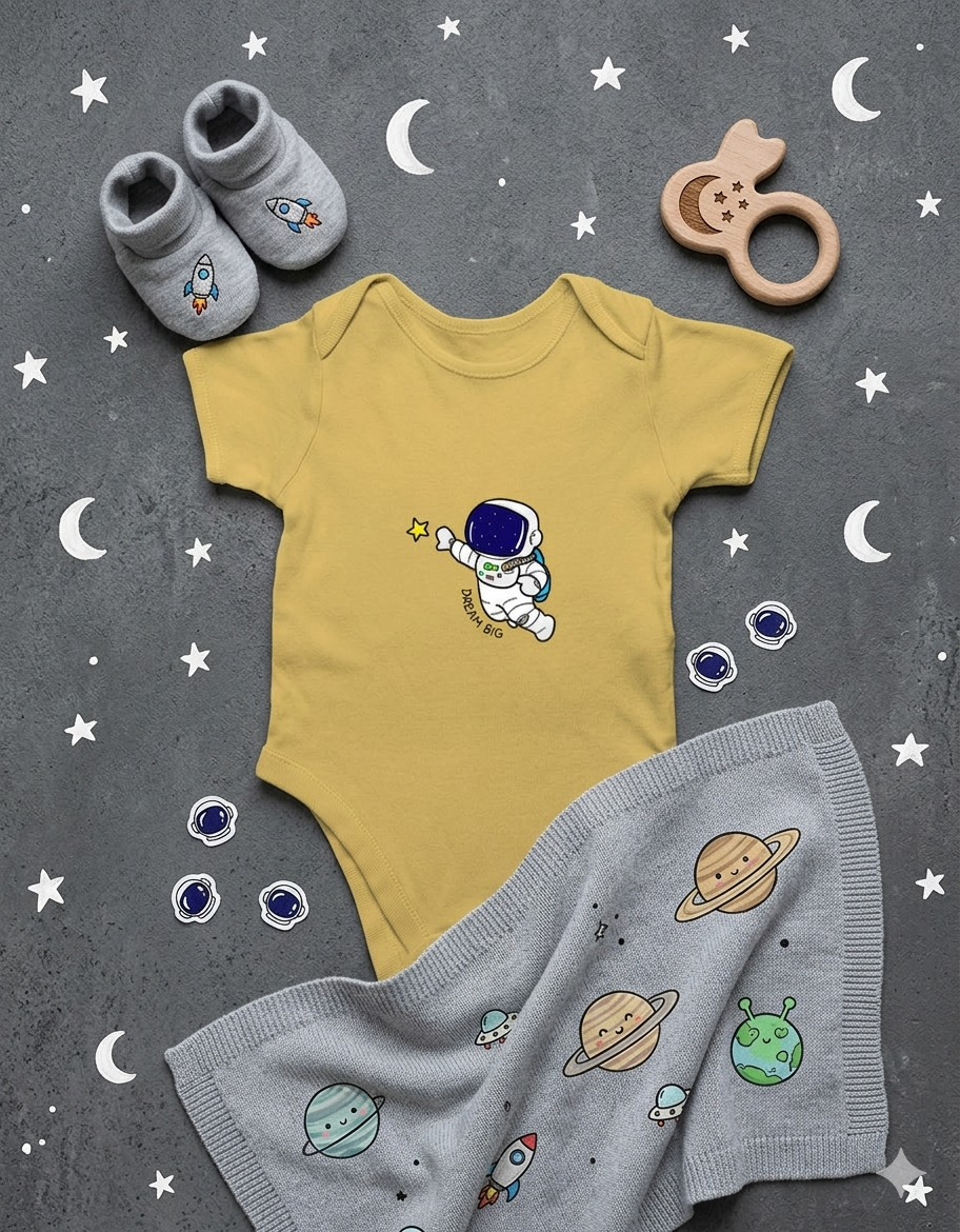 Astronaut Kids Rompers
