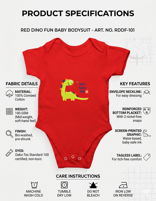 Cute Dino Kids Romper