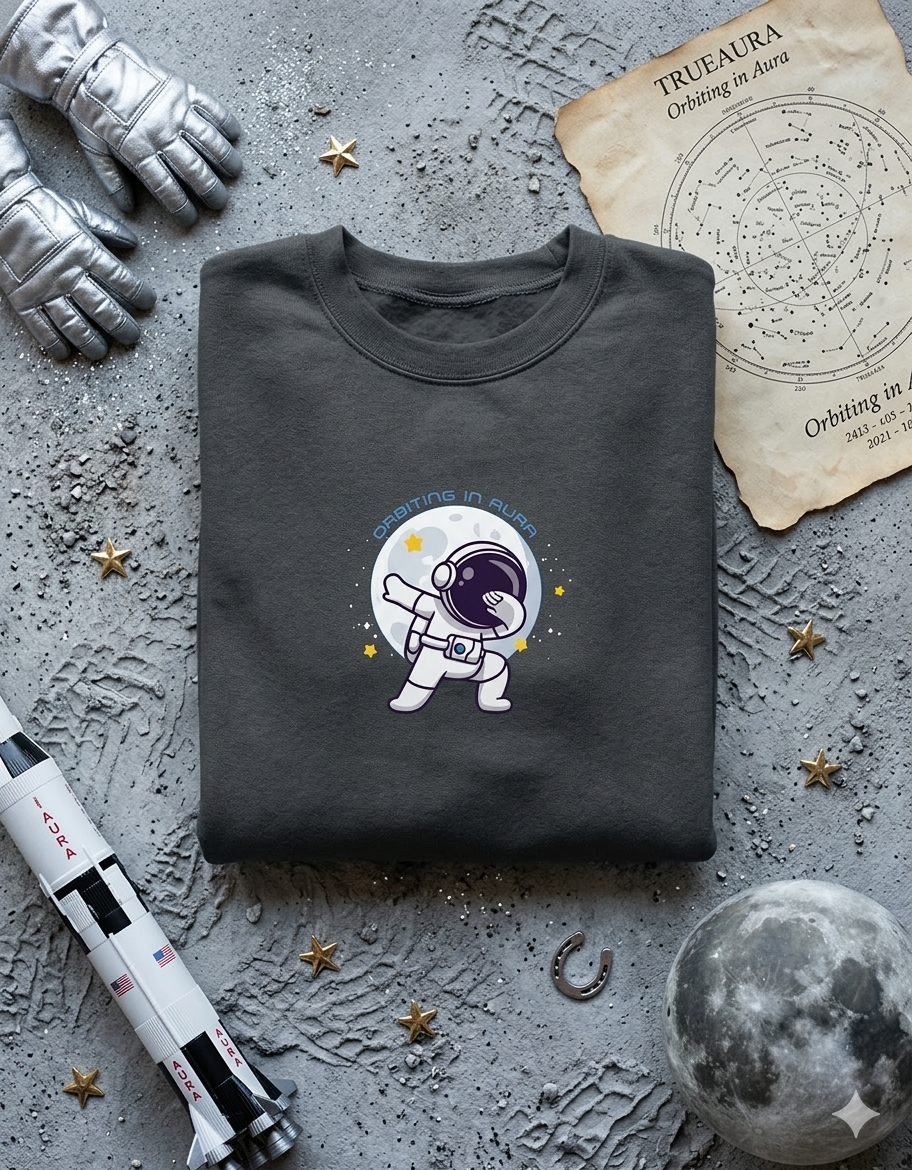 Astronaut Boy's Crew Neck T-Shirt